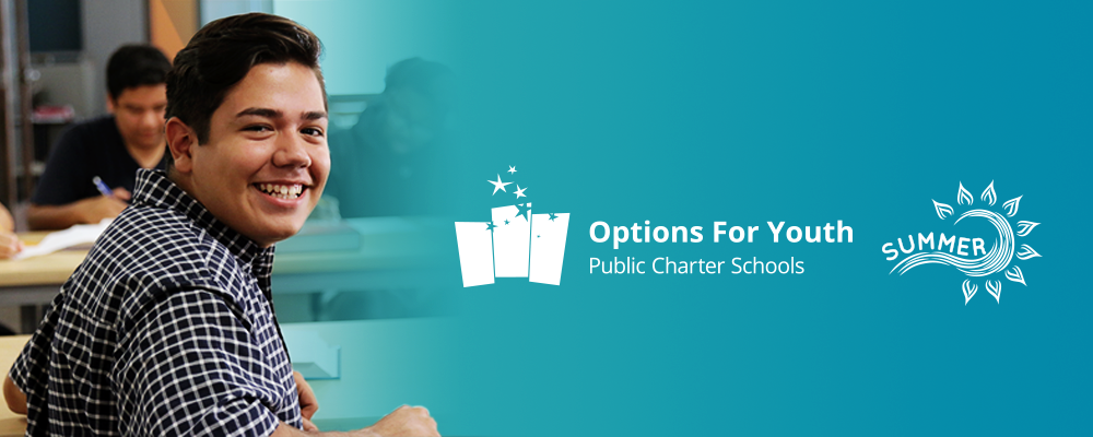 Options for youth online summer school